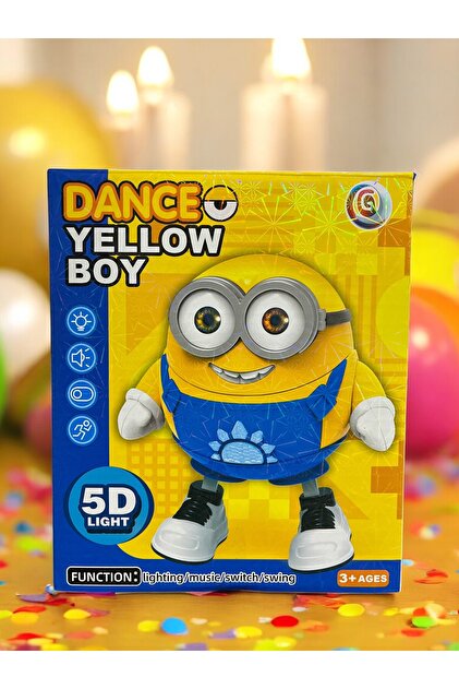 WBC TOYS Minyon Figür Oyuncak Dans Eden Renkli Işıklı Müzikli 20