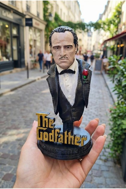 3d The Godfather ( The God Father) 16cm/fanart