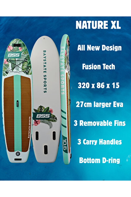 BAYSTATE SPORTS BSS NATURE XL Stand Up Paddle Board 10.6 - 320 X