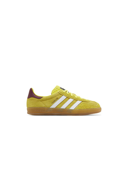 adidas Gazelle Indoor Bright Yellow Claret Red Sports Shoes- Trendyol
