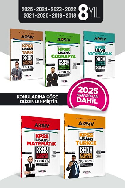 Marka Yayınları Lisans Konu Konu Son 8 Yıl ÇIKMIŞ SORULAR Tamamı