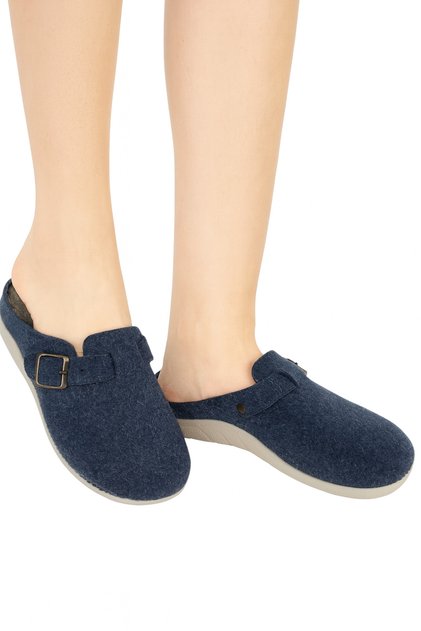 Felt Fabric Side-Sealed Orthopedic Comfort Winter Indoor Slippers