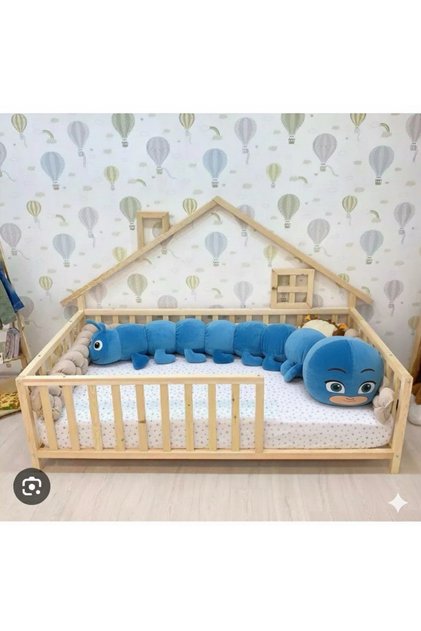 BEBEK KARYOLA KENAR KORUYUCUSU VE DEKOR PELUŞ TIRTIL