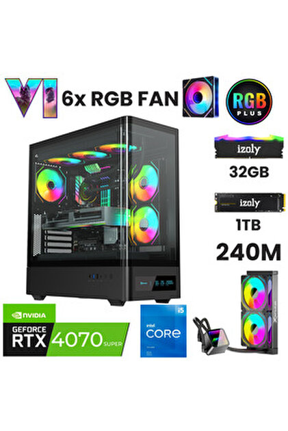 IZOLY NextGen G i5-14400F 32GB 1TB M.2 NVMe RTX 4070 Super 12GB