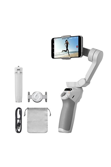 DJI Osmo Mobile SE + Mic Mini Transmitter - Profesyonel Mobil