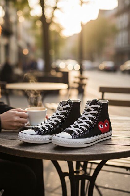 Lideral Unisex Siyah Beyaz Spor Kuromi Korsan Ayıcık Baskılı