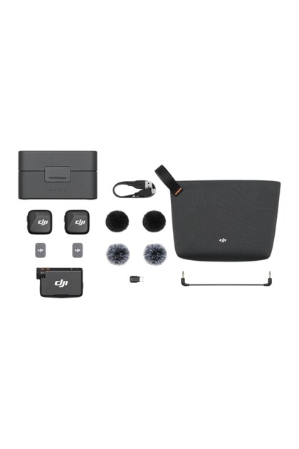 DJI Mic Mini ( 2Tx + 1Rx + Şarj Kutusu) | İthalatçı Garantili