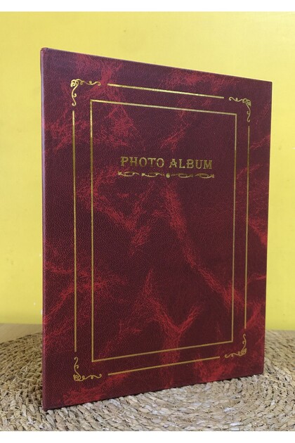 Aledo 13x18cm 100'lük Ciltbezli Nostaljik Fotoğraf Albümü ALD-9107