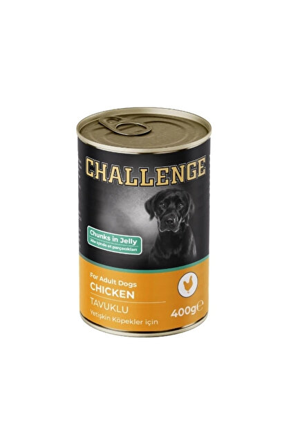 Challenge JELLY SIĞIR ETLİ YETİŞKİN KÖPEK KONSERVESİ 400 GR