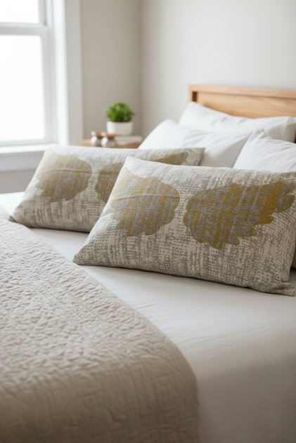 100% Cotton Satin 2-Piece Hobby Pillow Case 50X70 cm