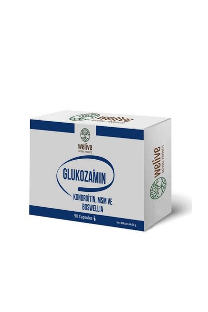 Glukozamin Kondroitin MSM Boswellia 90 Kapsül – Eklemler ve Kıkırdak Sağlığı Desteği