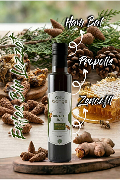 Otlu Bahçe Kozalak Özü 250 ml - Propolis, Zencefil - Fiyatı, Yorumları