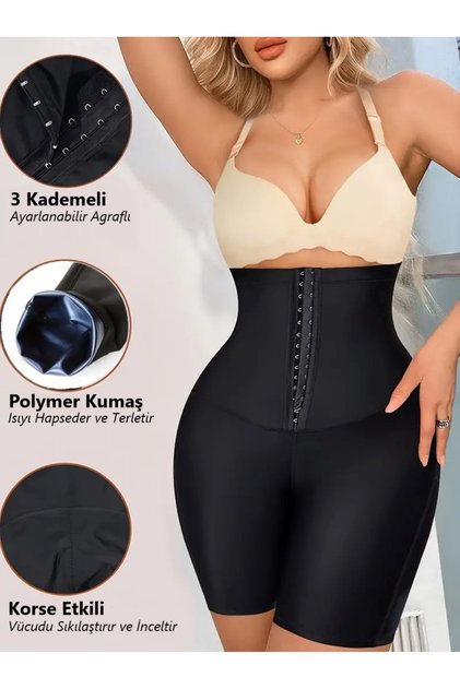 Sauna Model High Waist Fat Burning Effective Shorts