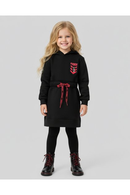 Winter Sweat Dress for Girls 08227