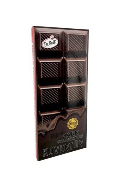 Kuvertür / Eritme Çikolata Bitter 200 Gr