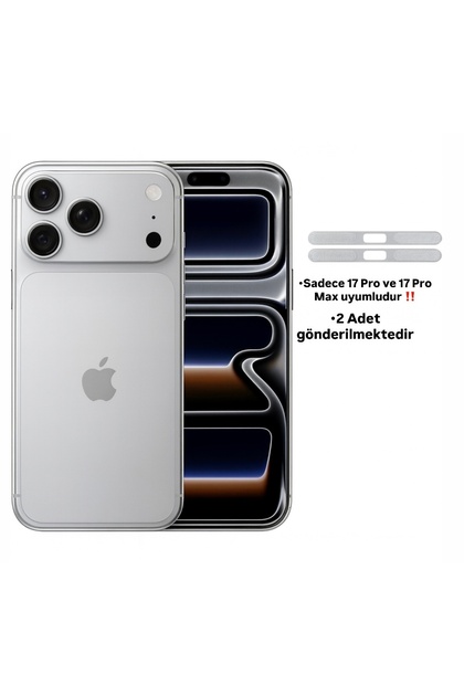 iPhone 17 Pro / 17 Pro Max için 2 Adet Metal Toz Geçirmez Hoparlör Deliği Toz Önleyici Koruyucu