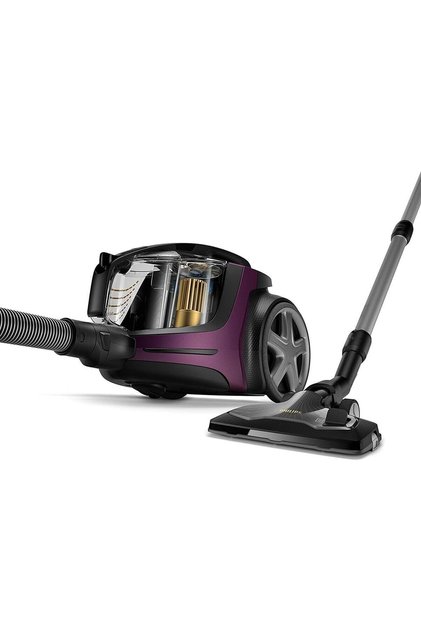 Marathon Ultimate Toz Torbasız Süpürge Triactive Ultra Led Başlık, Koyu Leylak ,899 W , 2.2 Litre