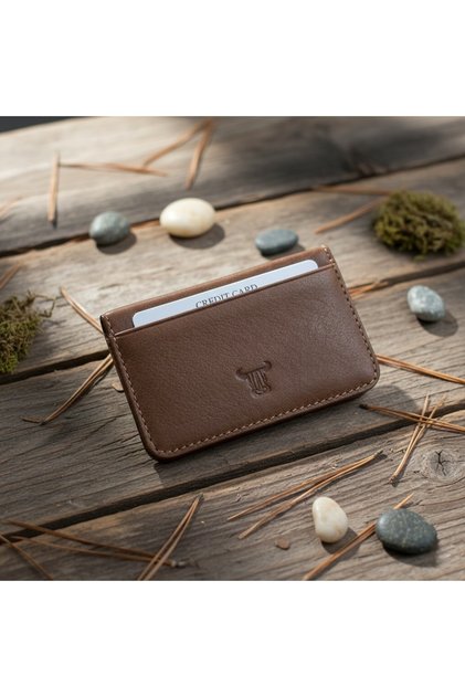 Mini Men's 100% Genuine Credit Card Holder Accessory