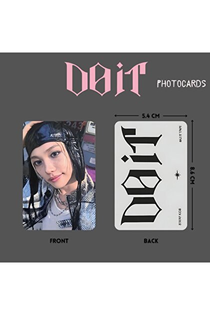 Kpop Dünyasi STRAY KIDS Felix '' DO IT '' Photocard Set - Fiyatı