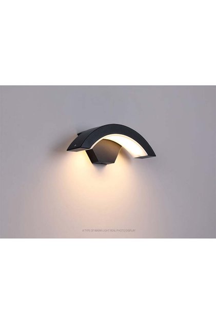 Φωτιστικό τοίχου LED, εξωτερικού χώρου, 9W, ουδέτερο φως 4000K