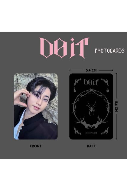 Kpop Dünyasi STRAY KIDS Han '' DO IT '' Photocard Set - Fiyatı