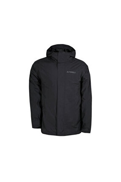 adidas Terrex Mt Flc 3In1 Jkt Erkek Outdoor Ceket JV8686 Siyah