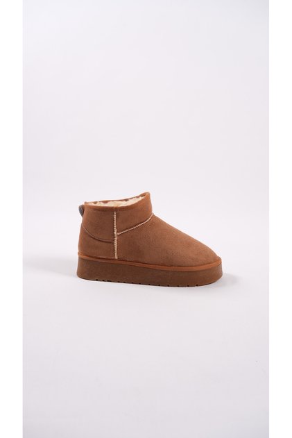 Reze Fur-Lined Suede Winter Thick Sole Women's Boots
