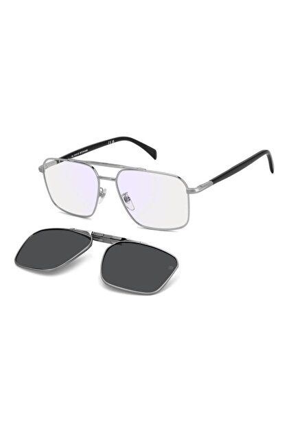 David Beckham DB 1187/G/C (J5G) 57 | Klipsli Polarize Unisex Yeşil