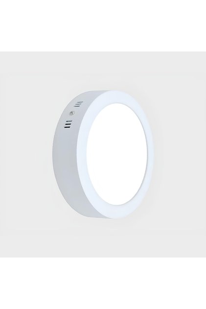 Plafoniera LED rotunda 24W, diametru 28.5cm, 6500k, Alb, aplicata