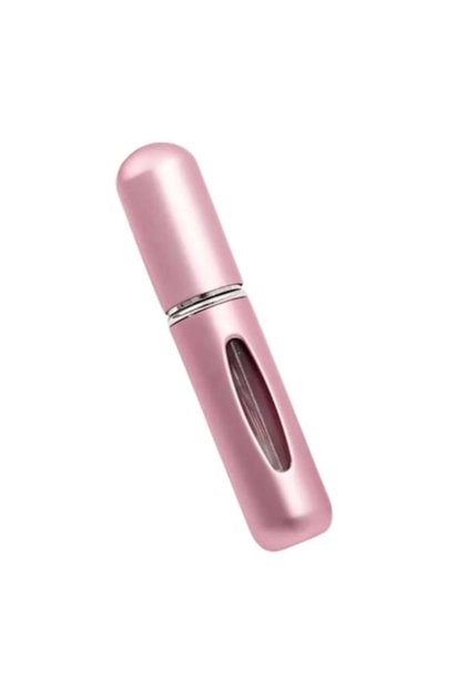 Sticlă de parfum portabilă, 5ml, roz deschis, set