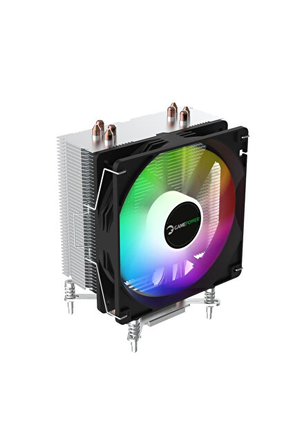 Gamepower Glace TC6 ARGB Siyah 1x120mm LGA1851/AM5 İşlemci Hava