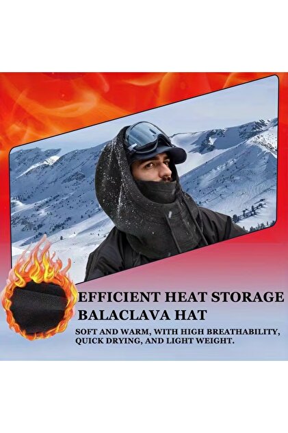 GlassySKY 1 Piece Unisex Neck Gaiter Face Mask Windproof Fleece