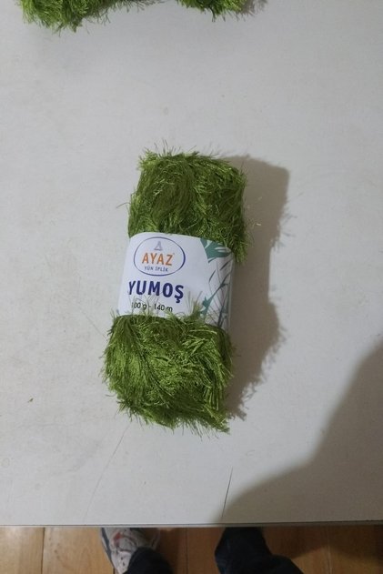 Yumoş Bearded Rope Green 1 Piece Colar : 1263