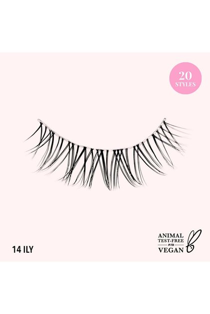 Natural Effect Bionic Vegan Faux Lashes (014, ILY)
