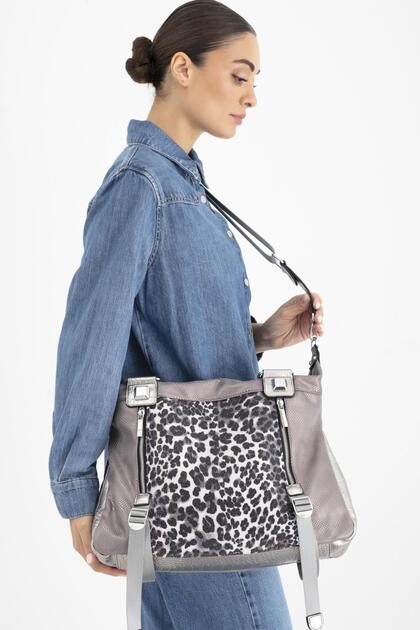 Sç Byn2451 Handle Bag Platinum