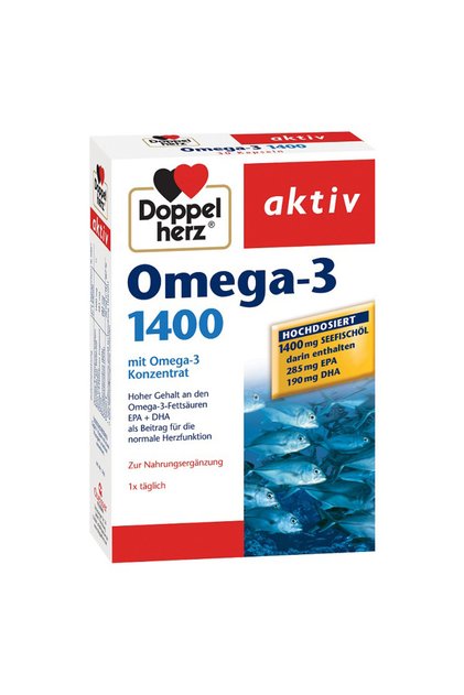 Supliment alimentar DOPPELHERZ AKTIV OMEGA 3 1400MG, 30 capsule