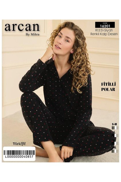 Corded Fabric Polar Pajama Set Pjf1620102