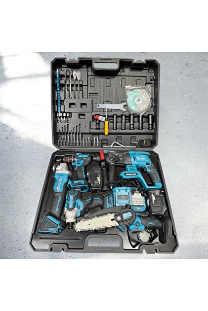 Nalbur Bakkal CHELİKBEİ Beşli Set DWE-CD24 (Budama testeresi 10mm