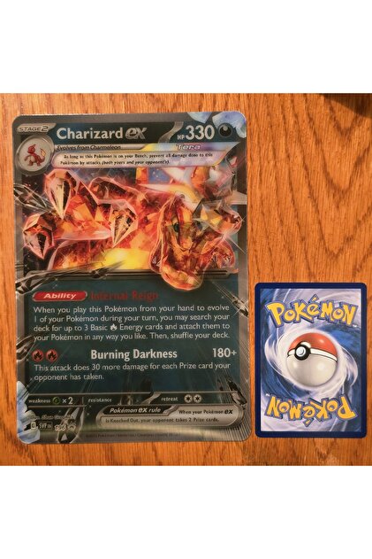 Pokemon TCG Charizard ex Jumbo Oyun Kartı - Fiyatı, Yorumları