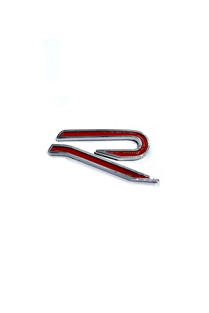 Volkswagen Tiguan Fender Logo or Trunk Logo Chrome Red Design