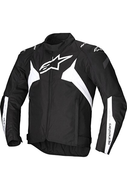 Alpinestars T-JAWS V4 WP Korumalı Motosiklet Montu Siyah Beyaz