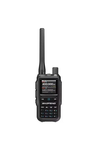 Siyah UV-5R Mini Dual Band Telsiz (VHF/UHF) – 5W Güç, Bluetooth, Type-C Şarj
