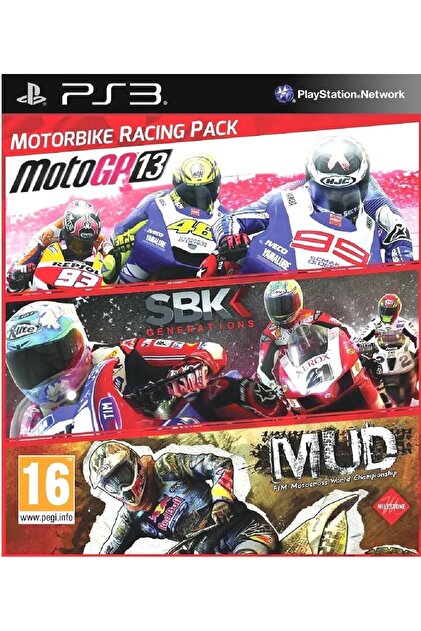 Joc PS3 Motorcycle Racing Pack (Moto GP 13 + generațiile SBK + MUD)