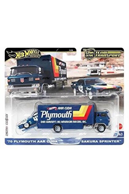 HOT WHEELS Premium HRV38 Team Transport '70 Plymouth AAR Cuda