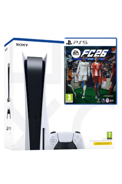 Consolă PlayStation 5 (PS5) + Controller + EA SPORTS FC 26 (refurbished)