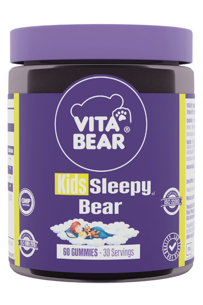Kids Sleepy Bear Children's Sleep Regulator Saffron Gummy Vitamin