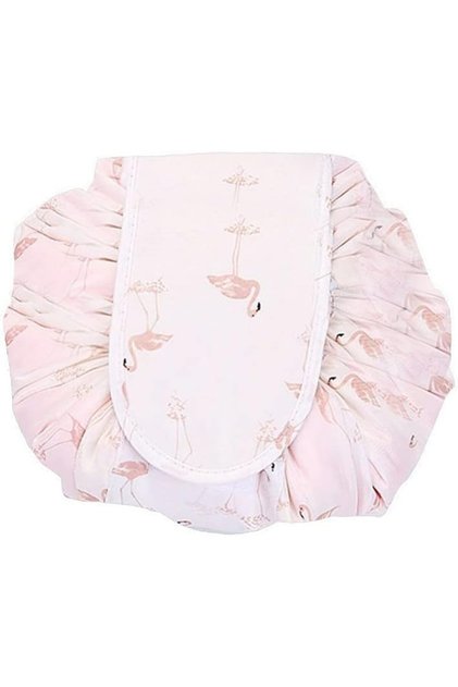 Drawstring Makeup Bag Portable Travel Cosmetic Pouch Toiletry Organizer Waterproof Single Pcs BAG001