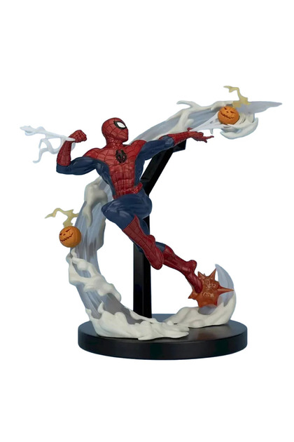 Sega MARVEL ACT/CUT Premium Figure Spider-Man vs Green Goblin 15