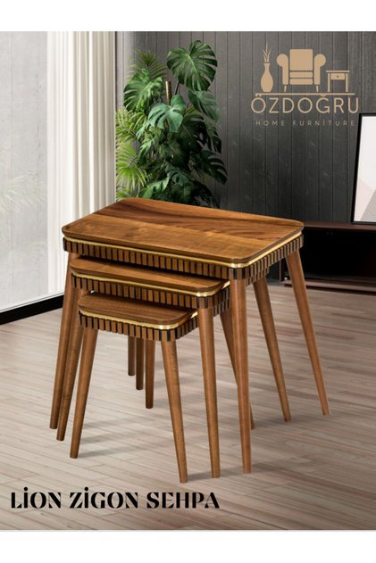 3'LÜ ZİGON SEHPA