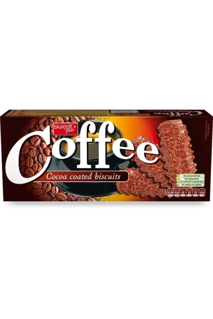 5 BUCx150 gr-Biscuiți cu cafea acoperiți cu cacao